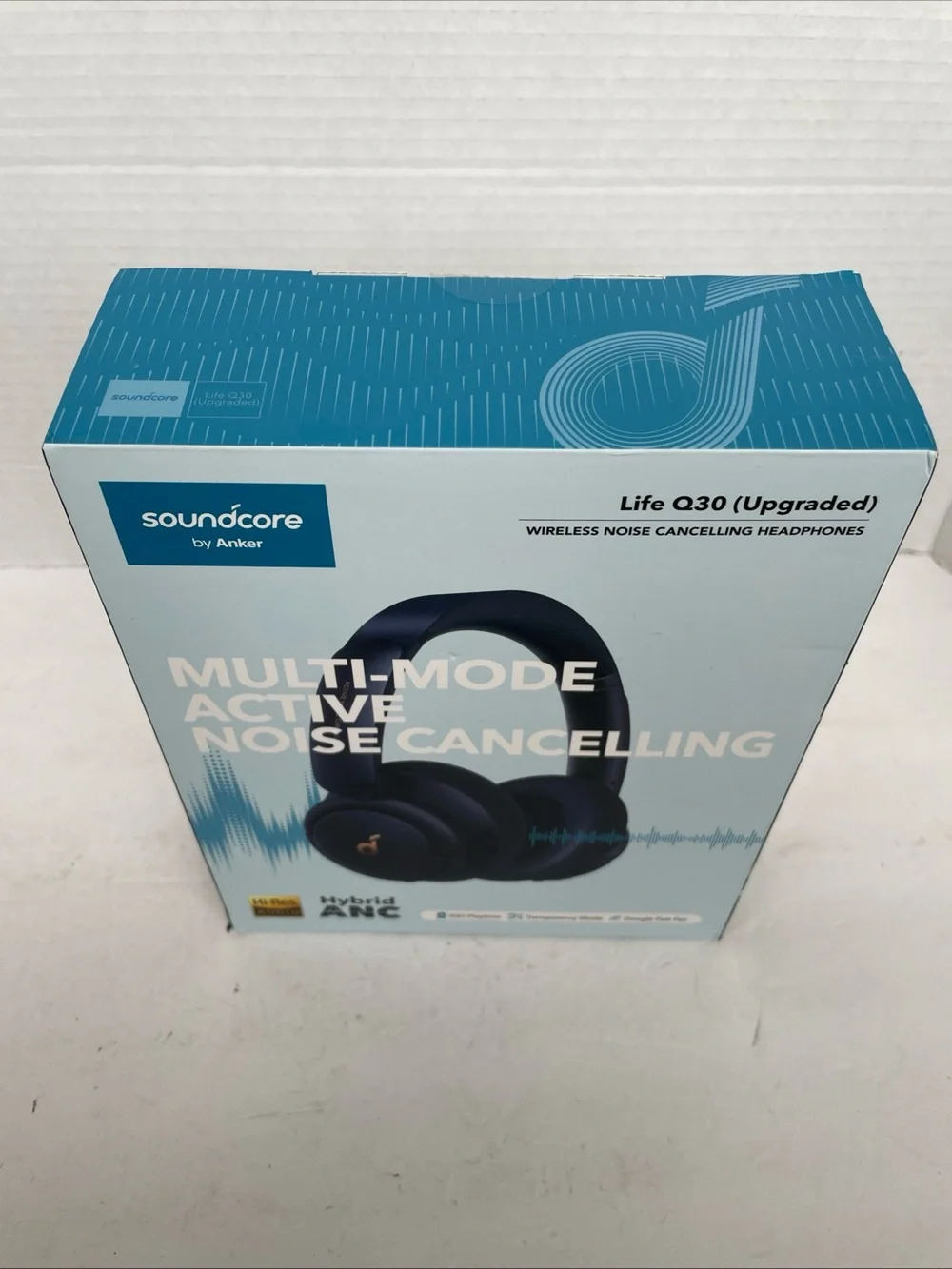 NEW Anker Life Q30 Wireless Active Noise Cancelling Over Ear Headphones